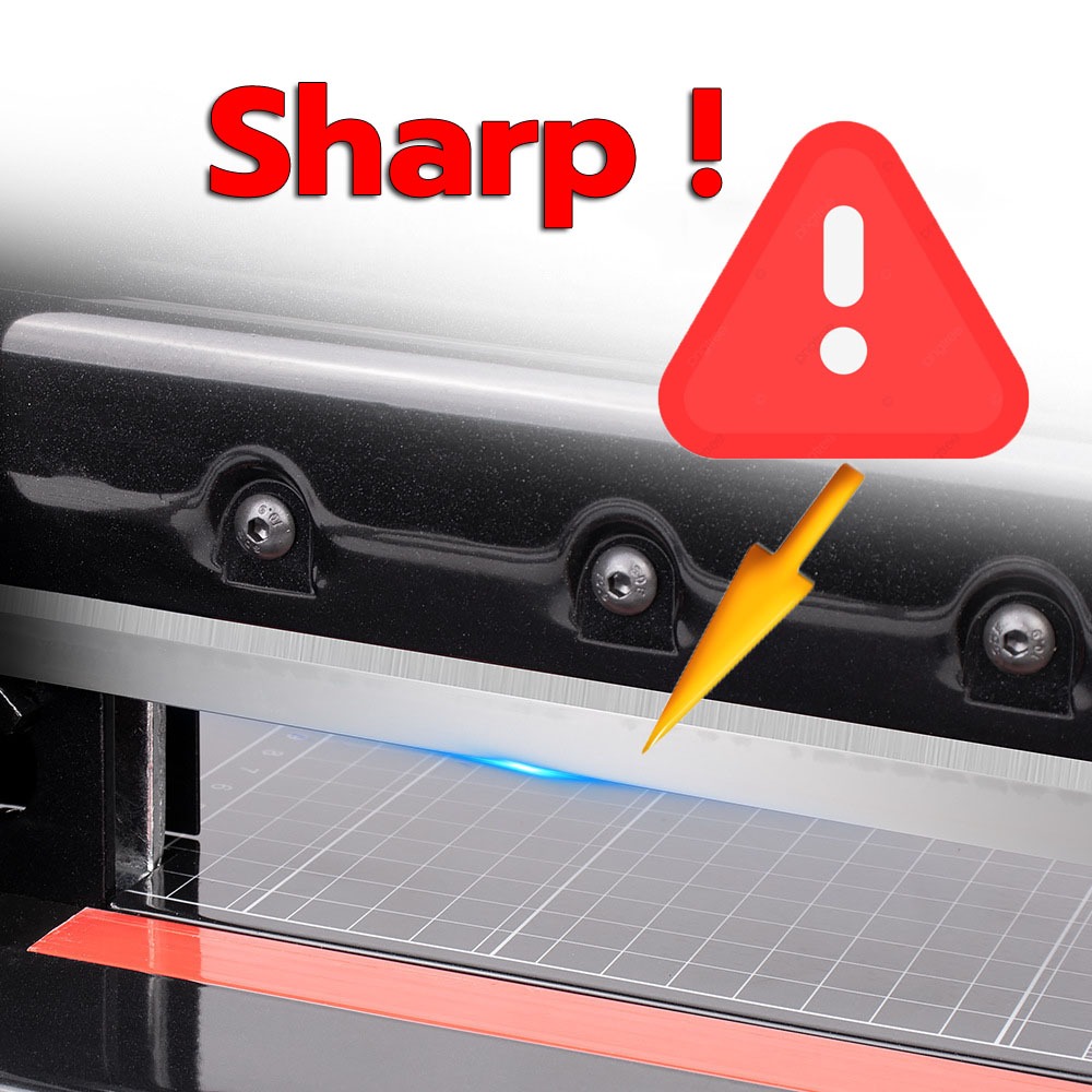 【One_boutique】เครื่องตัดกระดาษมือโยก ที่ตัด กระดาษ A4 ตัดได้ครั้งละ รุ่น 858A4 - รูปที่ 2