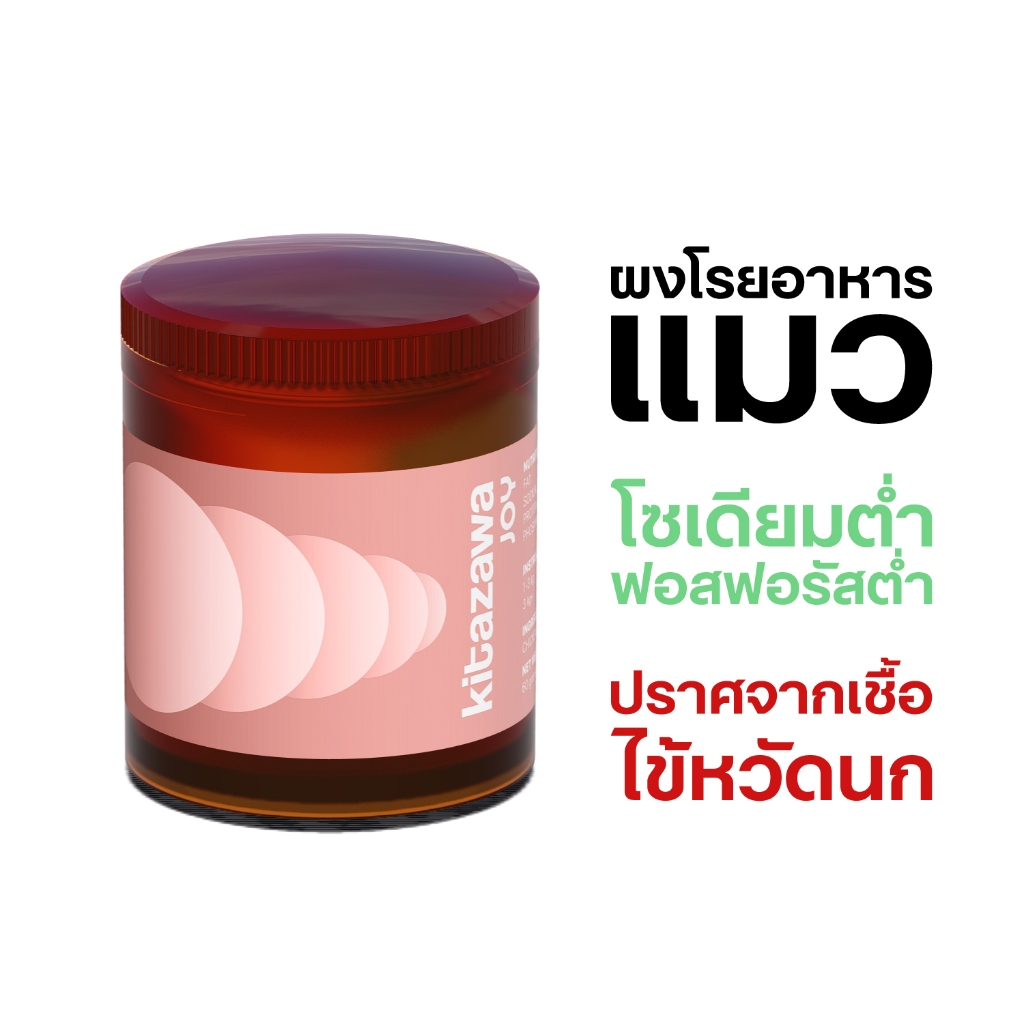 ผงโรยข้าวแมว kitazawa JOY