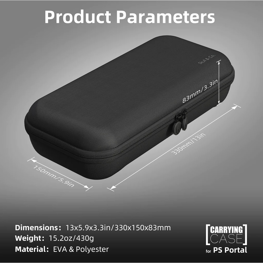 Skull & Co. Carrying Case for PlayStation Portal
