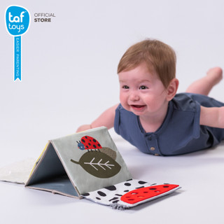 Taf Toys หนังสือผ้า กระจกสำหรับทารก Tummy Time Sensory Book หนังสือ เสริมพัฒนาการ 0 เดือน ขึ้นไป รูปที่ 5