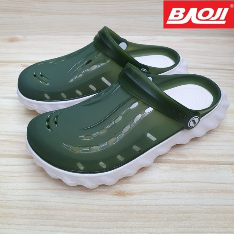 Baoji B041-812 รองเท้าหัวโตแบบสวมชาย บาโอจิ ไซส์ 40-45
