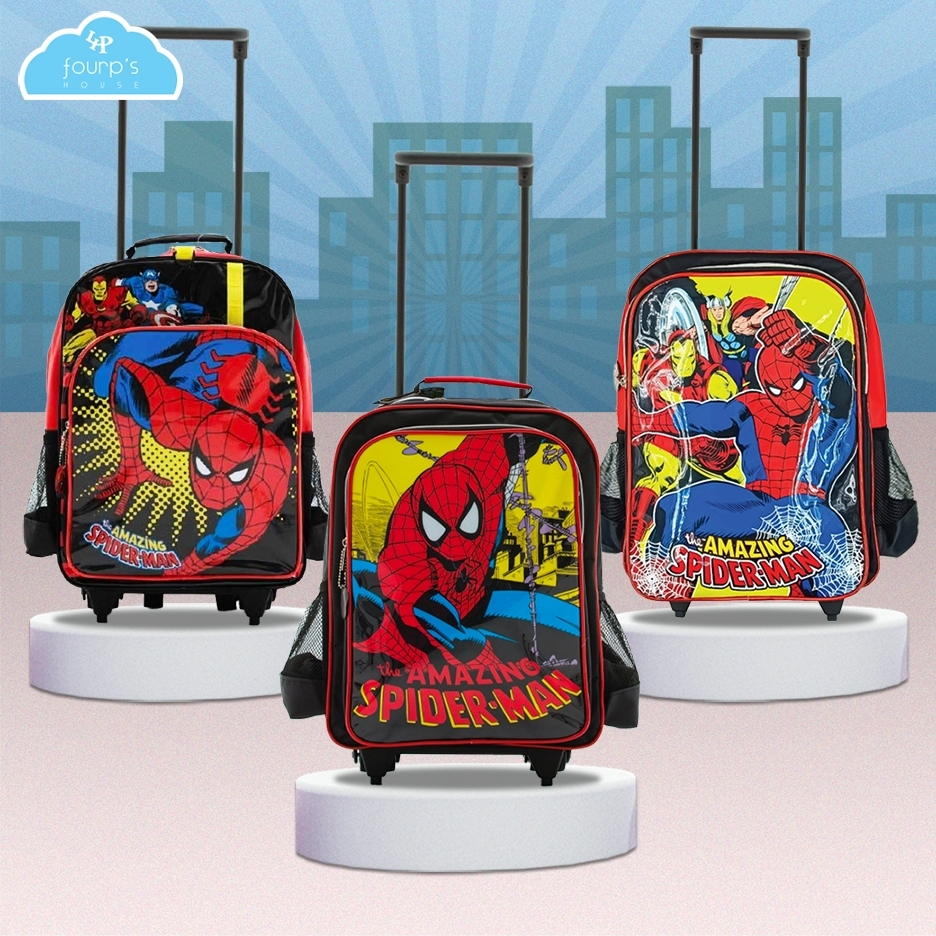 MARVEL SPIDERMAN : กระเป๋าล้อลาก 16" ลิขสิทธิ์แท้