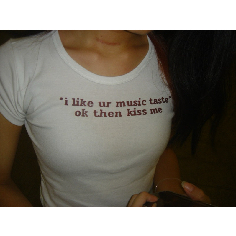 ❤️“i like ur music taste ok then kiss me” /❤️ “your music taste sucks” - TC1JGCP