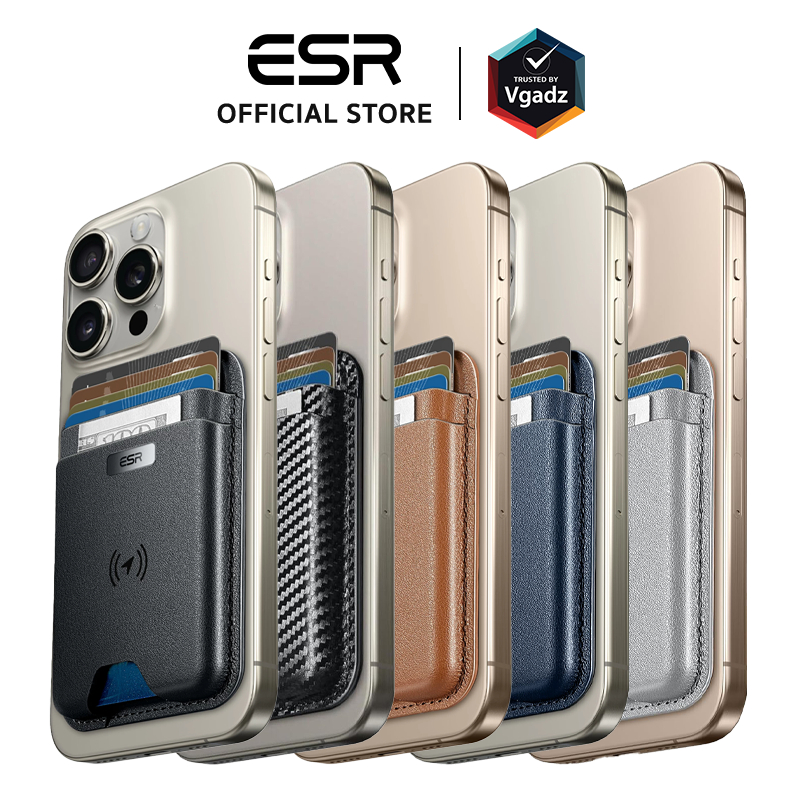 ESR - ที่เก็บบัตรติดหลังมือถือ รุ่น Geo Wallet Boost (HaloLock)