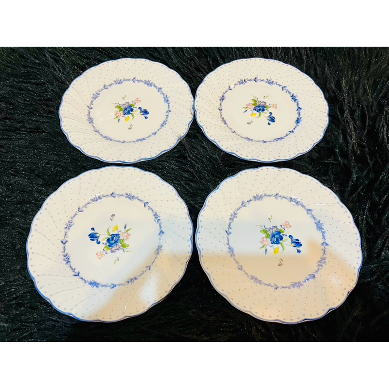 จานขนมทรงกลมขนาด 7 นิ้ว Nikko