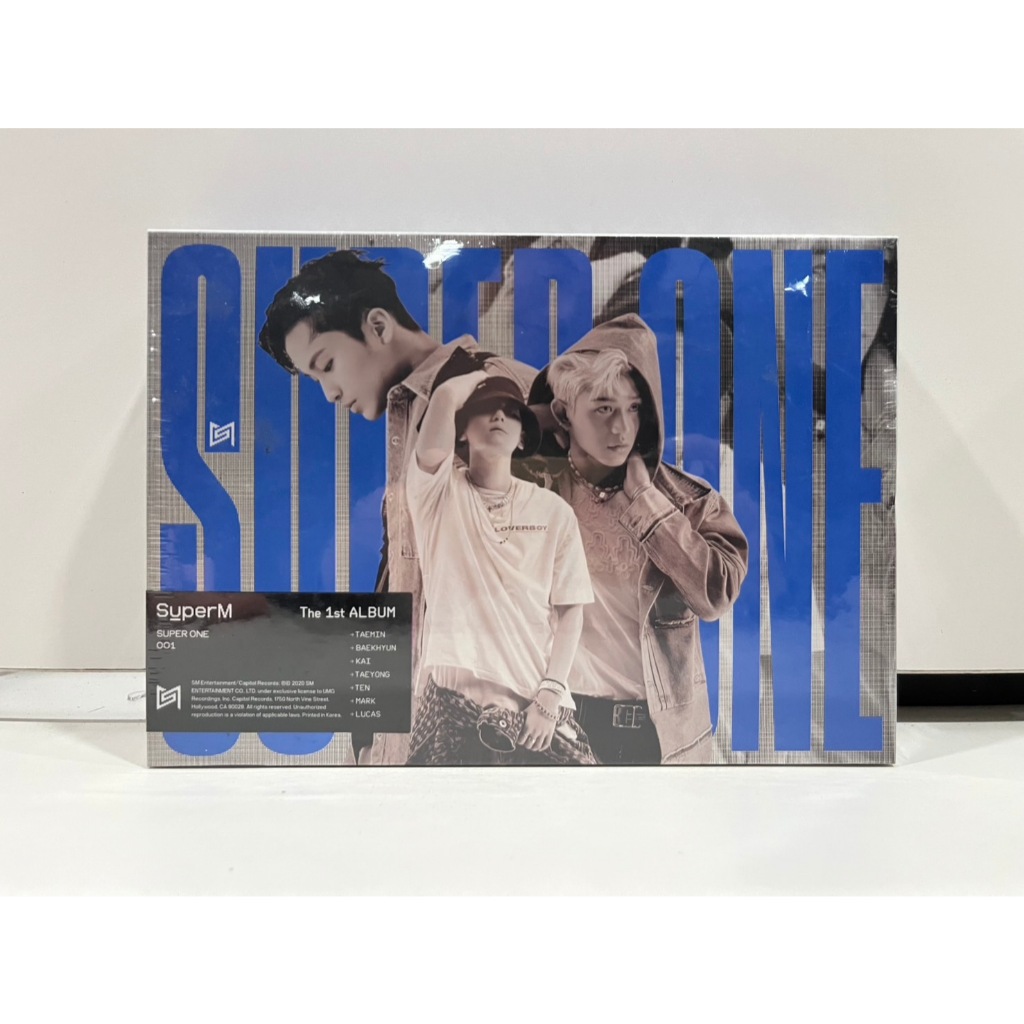 1 CD MUSIC ซีดีเพลงเกาหลี Superm The 1st Album Super One (Unit B Ver. Lucas (CM10)