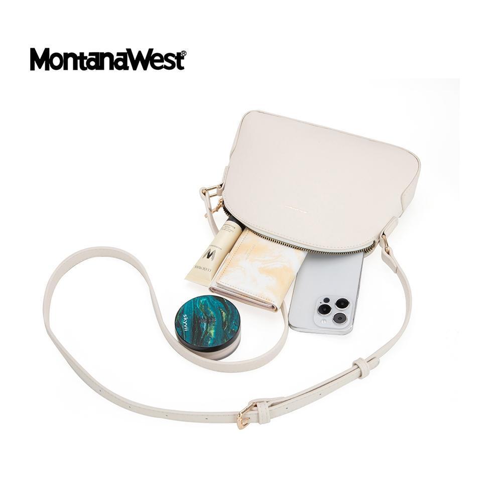 Montana West รุ่น Crossbody Bag กระเป๋าสะพายข้าง กระเป๋าสะพายไหล่ สำหรับผู้หญิง หนัง PU (MWC-463)