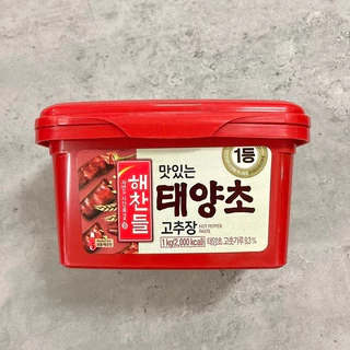 KOREA No 1 BRAND CJ แทยังโช ฮอตเปปเปอร์ เพสท์ โคชูจัง ตราซีเจ ขนาด500g/1kg CJ GOCHUJANG 해찬들 태양초 고추장