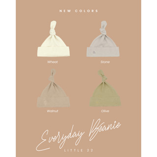 (New Colors 2025) Everyday Beanie (Cotton 100%)