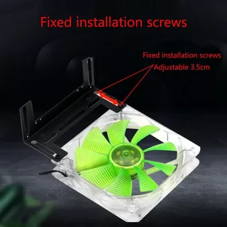 Fan Mount Rack Bracket Cooling Fan Bracket Simple Mounting Support 8cm/9cm/12cm Fan