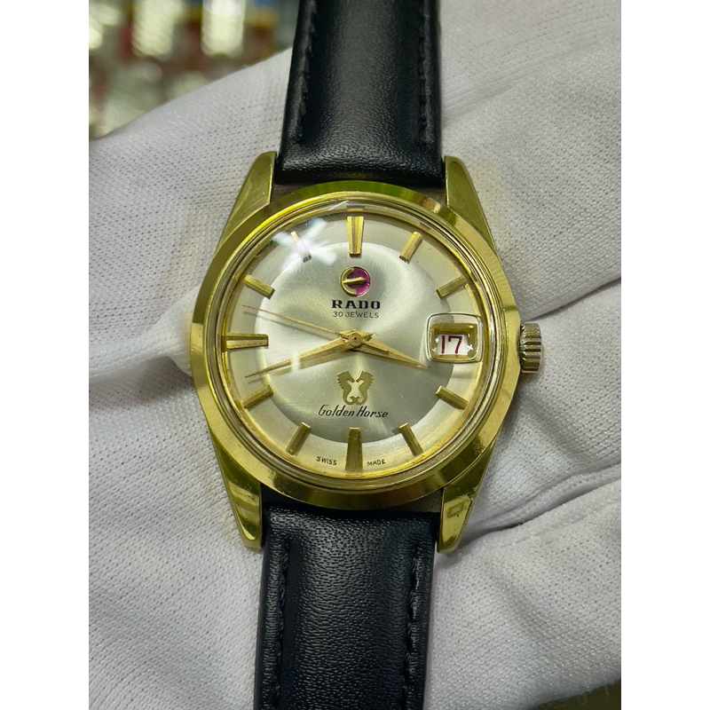 Rado Golden Horse Automatic gold 20 microns Vintage Rado รุ่นม้าทอง