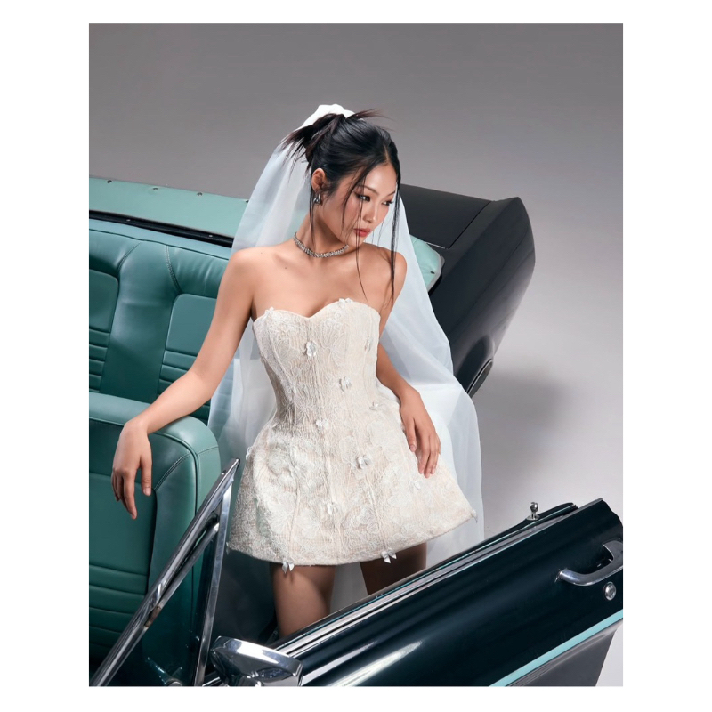 DAISY DRESS--จากแบรนด์LANECIชุดเวียดนามแท้พร้อมส่ง ไม่ต้องรอพรีออเดอร์