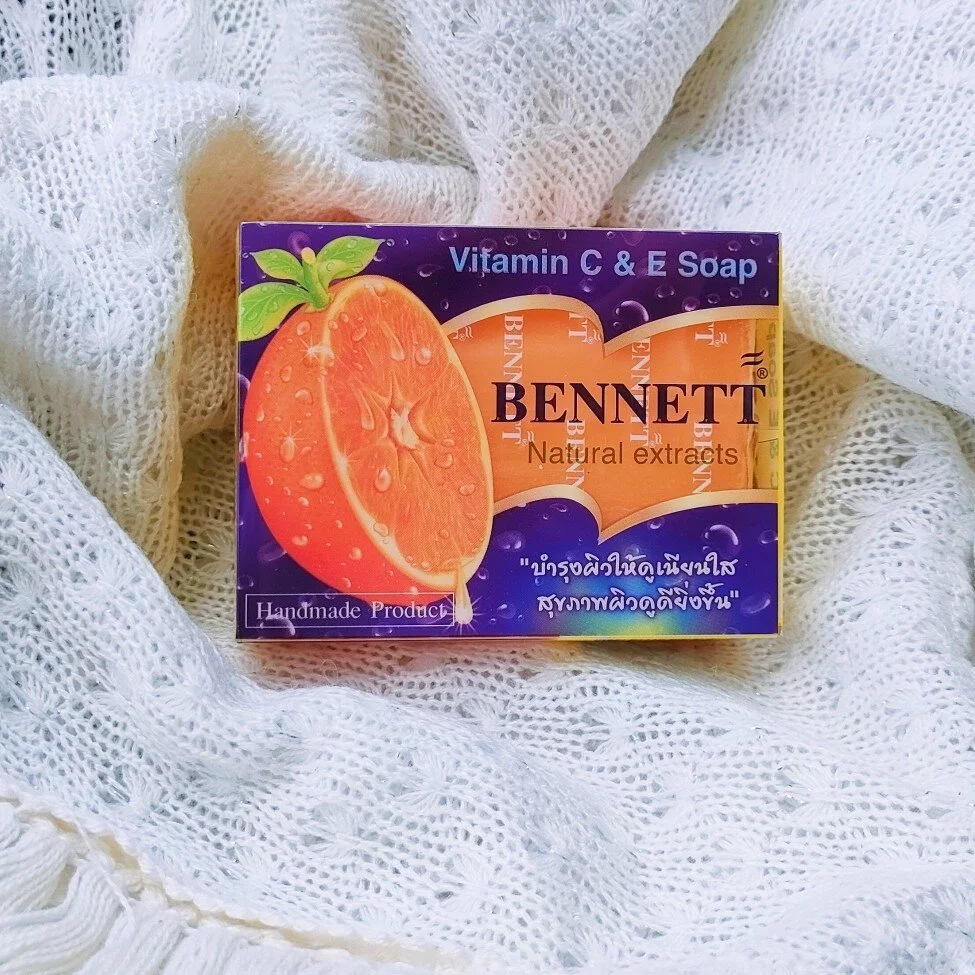 **ของแท้/พร้อมส่ง/ผลิตลอตใหม่   สบู่วิตามิน อี เบนเนท เบ็นเนท bennet no.94796/37 thumbnail 4