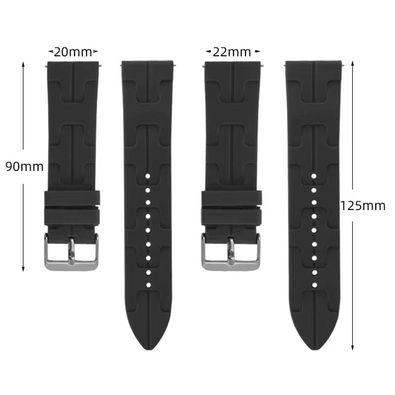 สายนาฬิกาสำหรับAmazfit bip5/bip6/balance/GTR2/GTR2e/GTR3/GTR4/GTR3proลายhermesสายนาฬิกา22mm