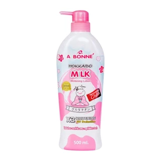 A Bonne' Milk White Lotion เอ บอนเน่ มิลค์ ไวท์ โลชั่น 250-500ml