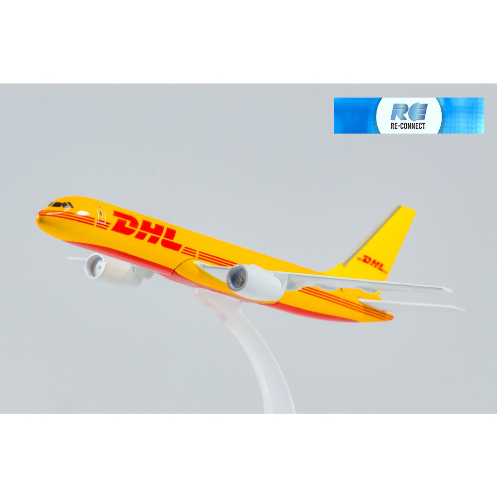 โมเดลเครื่องบิน สายการบินพานิชย์ ขนส่ง ดีเอชแอล ของ่ล่น Airplane W Aircraft Model DHL Express Boeing