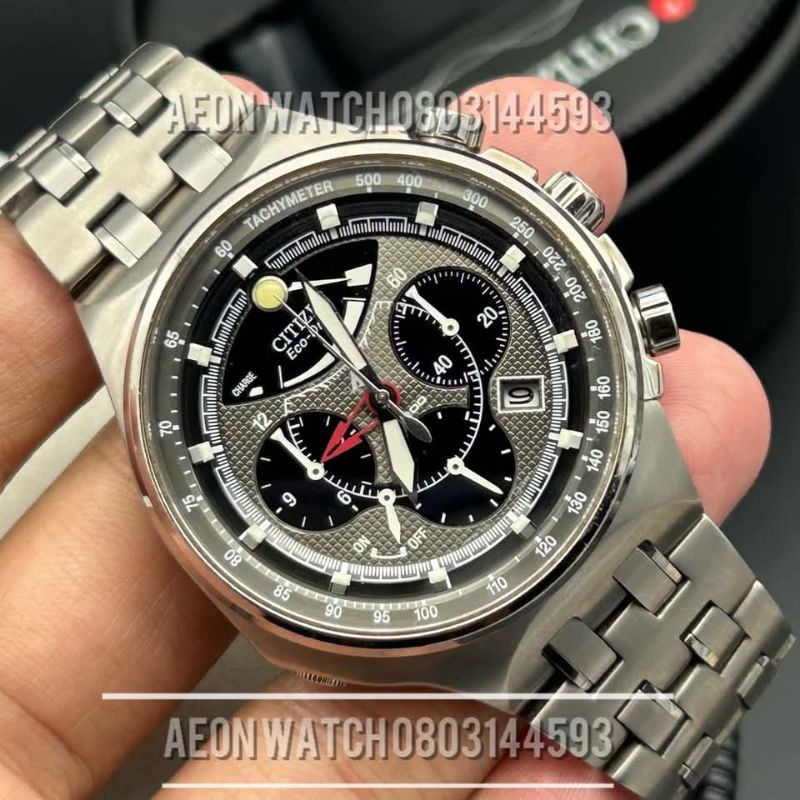 Citizen Eco-Drive Titanium Caliber 2100
Chronograph AV0021-52H 

