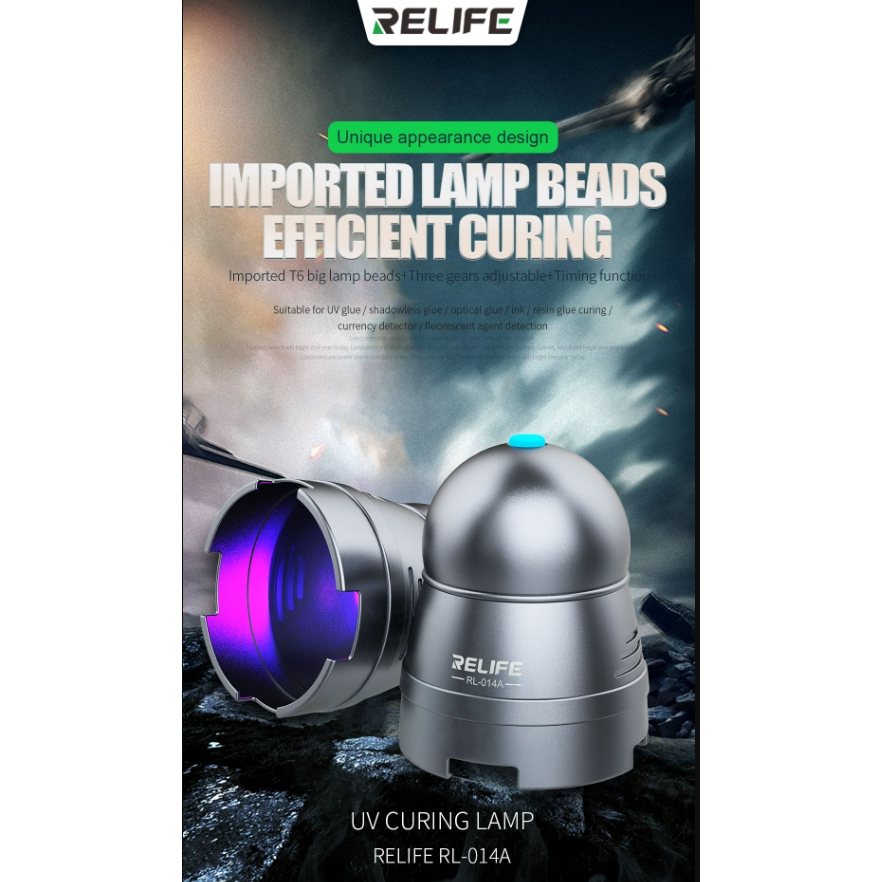 RELIFE RL-014A หลอดไฟบ่ม UV