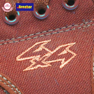 Breaker รองเท้าผ้าใบนักเรียนเบรกเกอร์ Breaker 4x4 สีน้ำตาล (Brown)