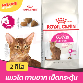 Royal Canin Savour Exigent รอยัลคานิน แมวโต กินยาก รูปแบบ อาหารเม็ด หลากหลาย ขนาด 2 kg