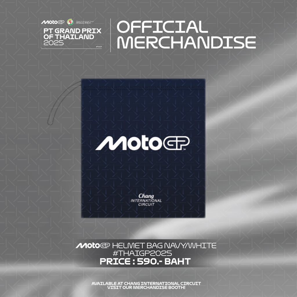 MotoGP™ HELMET BAG NAVY/WHITE #THAIGP2025