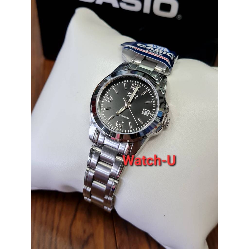 นาฬิกาคู่ CASIO LTP-1215A รุ่น LTP-1215A-1 / LTP-1215A-1A
