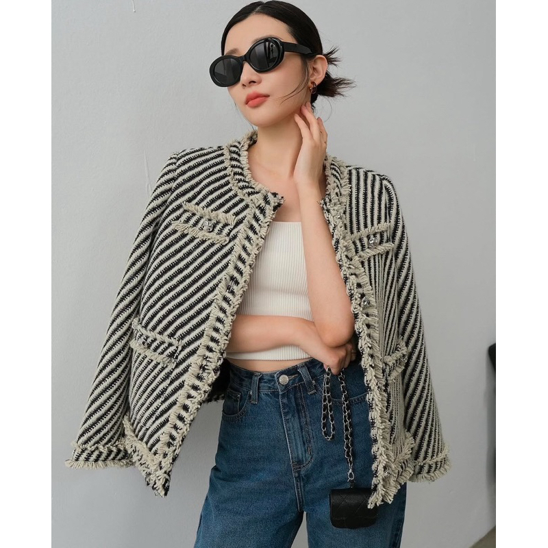 zibra Blazer เสื้อคลุมแขนยาว