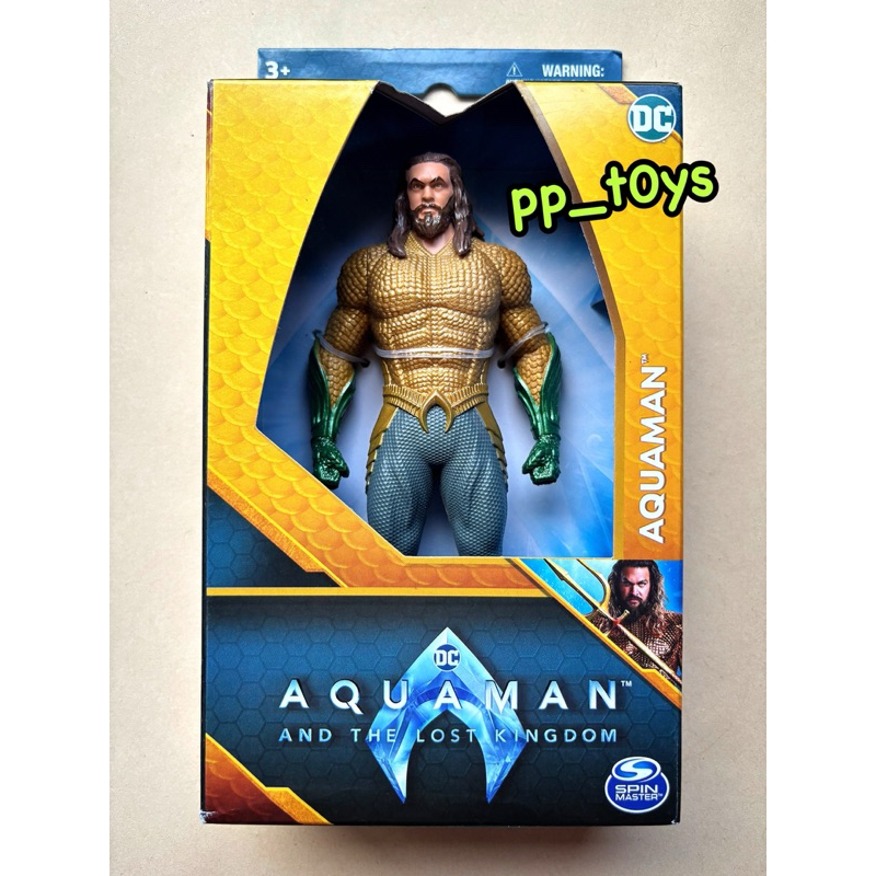 DC comics Aquaman Arthur Curry spin master 6” Figure 1:12