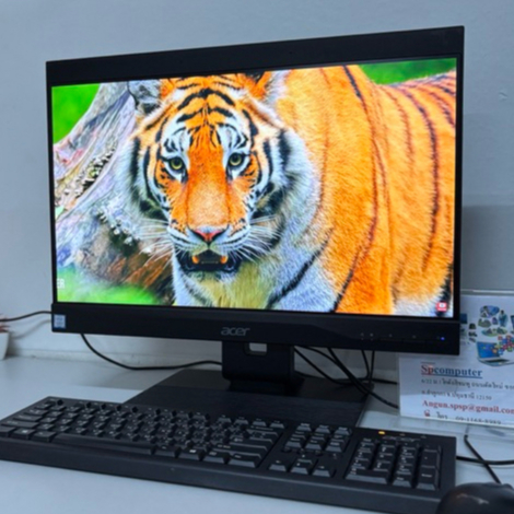 คอมพิวเตอร์ออลอินวัน  All In One Acer Veriton I5-9500 มีกล้องในตัว