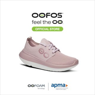 OOFOS Womens OOmy Stride Stardust รองเท้าเพื่อการฟื้นฟู