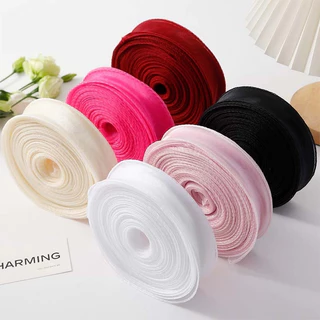 มีส่งด่วน !!! ริบบิ้นผ้าแก้ว ริบบิ้นโปร่ง ริบบิ้นคลื่น ขนาด 4 CM ม้วนใหญ่ 40 หลา พร้อมส่งจากไทย