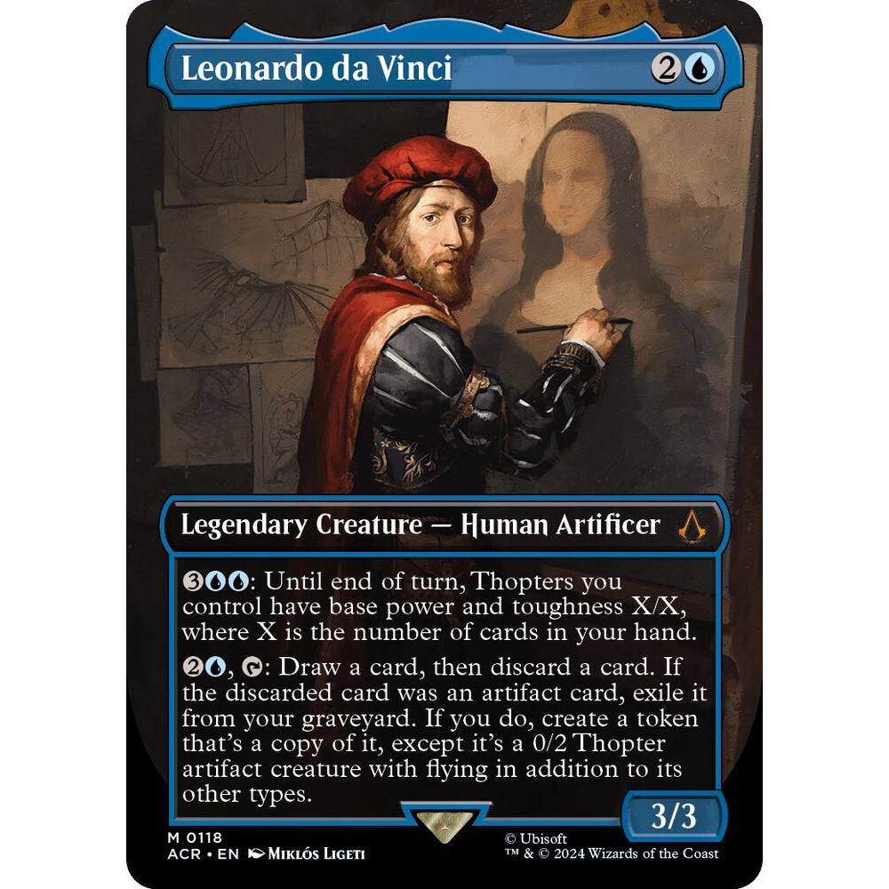 MTG : Assassin's Creed Variants: Leonardo da Vinci