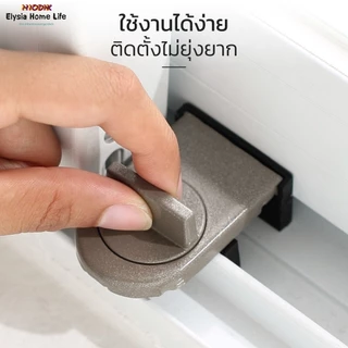 จัดส่งในกทม/ที่ล็อคบานเลื่อนประตู ที่ล็อคประตู้ ที่ล็อคหน้าต่าง ที่ล็อคตู้ Door lock ล็อคแน่น ไม่หลุด