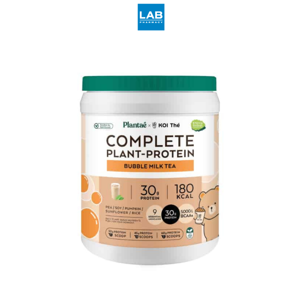 Plantae Protein x Koi The Bubble Milk Tea 800 g. - แพลนเต้ โปรตีน X โคอิเตะ กลิ่นนมบราวน์ชูการ์ 800 g.