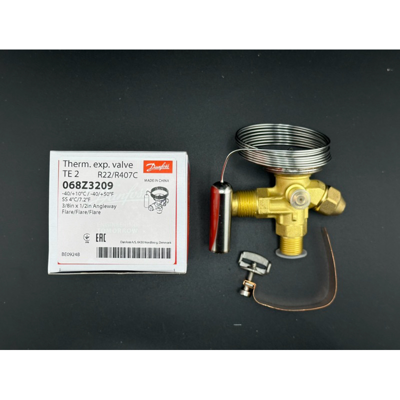 Danfoss Expansion Valve TEX2, Model: 068Z3209 ,น้ำยาR-22,R-407,เอ็กแปน