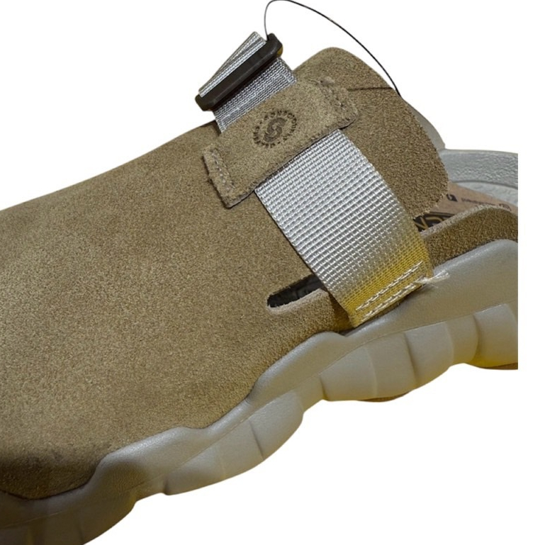 Keen รองเท้าผู้ชาย รุ่น Men's HYPERPORT CLOG LEATHER (CORNSTALK/PLAZA TAUPE)