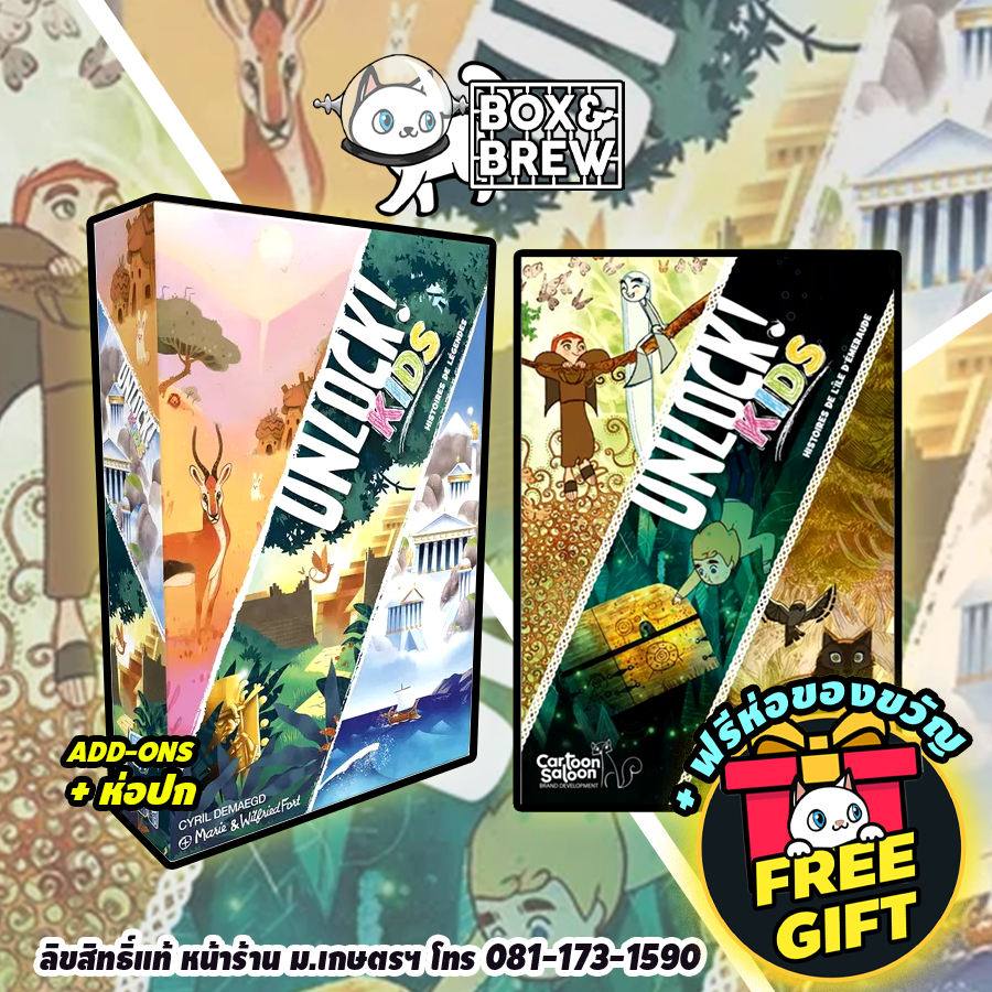 Unlock Kids : Legend Stories /  Irish Folklore Trilogy (EN) board game