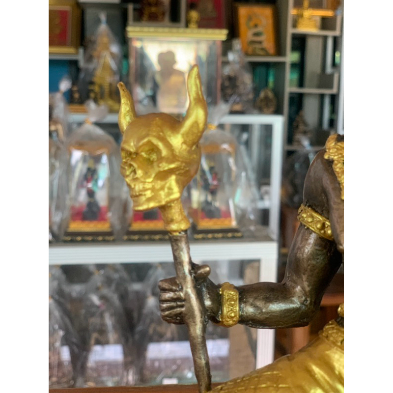 พญายมราช ท้าวยมราช องค์พญายมราช บูชาจำกัดป้องภูติผีปาศ ป้องกันภัย ต่อดวงชะตาโชคลาภแก่ผู้บูชา l หน้าตัก 5 นิ้ว - รูปที่ 3