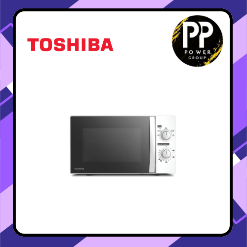 ไมโครเวฟ (700 วัตต์, 20 ลิตร, สีขาว) TOSHIBA รุ่น MWP-MM20P(WH)