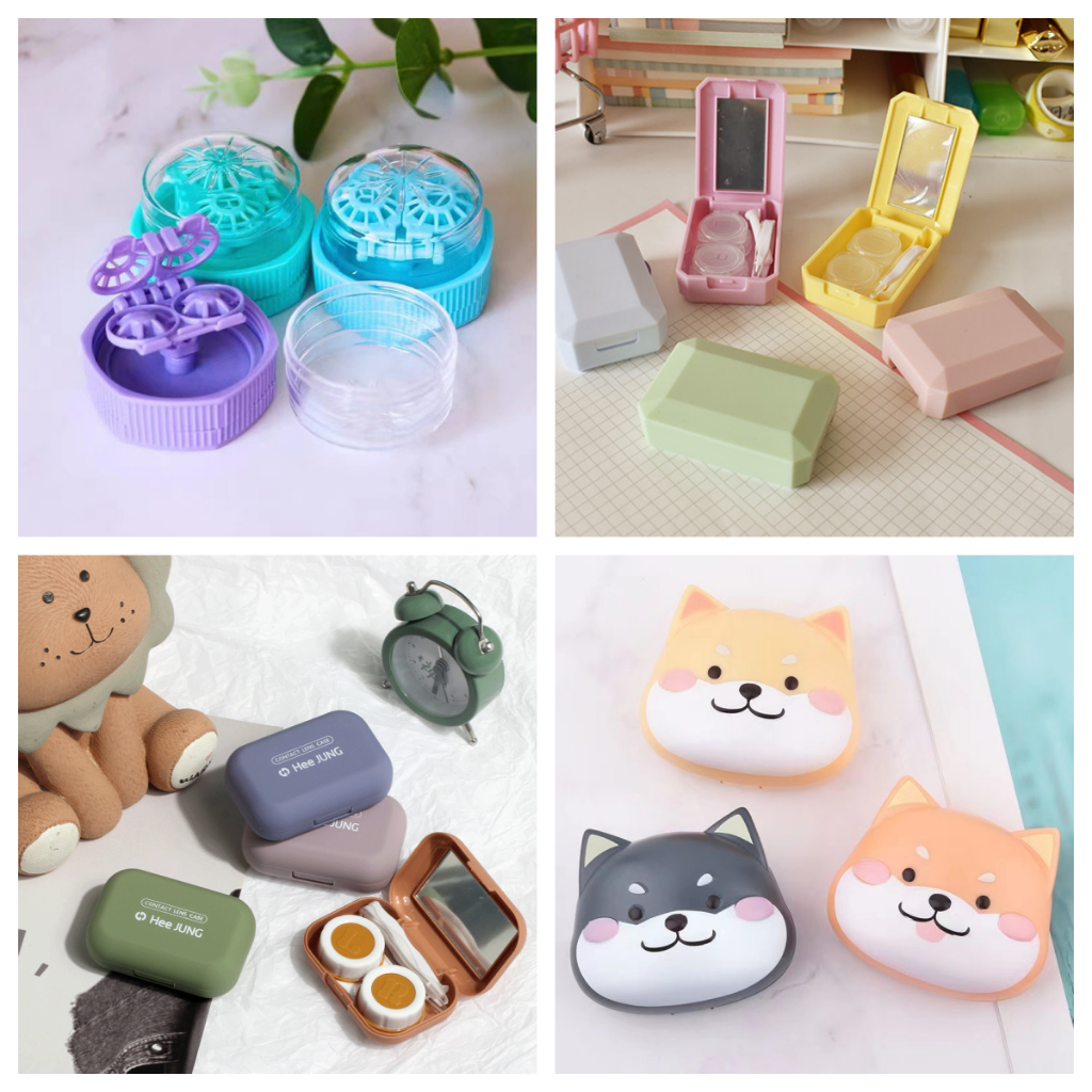 Midroo ตลับคอนแทคเลนส์ กล่องคอนแทคเลนส์ น่ารัก กล่องคอนแทค อุปกรณ์คอนแทคเลนส์