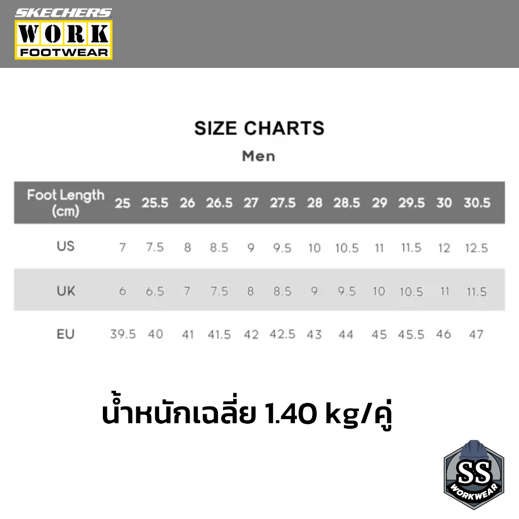 SKECHERS WORK รุ่น ARCH FIT SR - ANGIS COMP TOE รองเท้าผ้าใบ หัวคอมโพสิต กันกระแทก 200134-BKCC