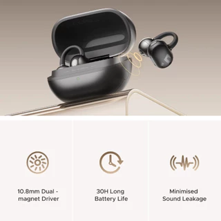 🇹🇭ประกันศูนย์ไทย SoundPEATS POP Clip หูฟังบลูทูธ clip on หูฟังไร้สาย Open Ear มี Movie/Game Mode