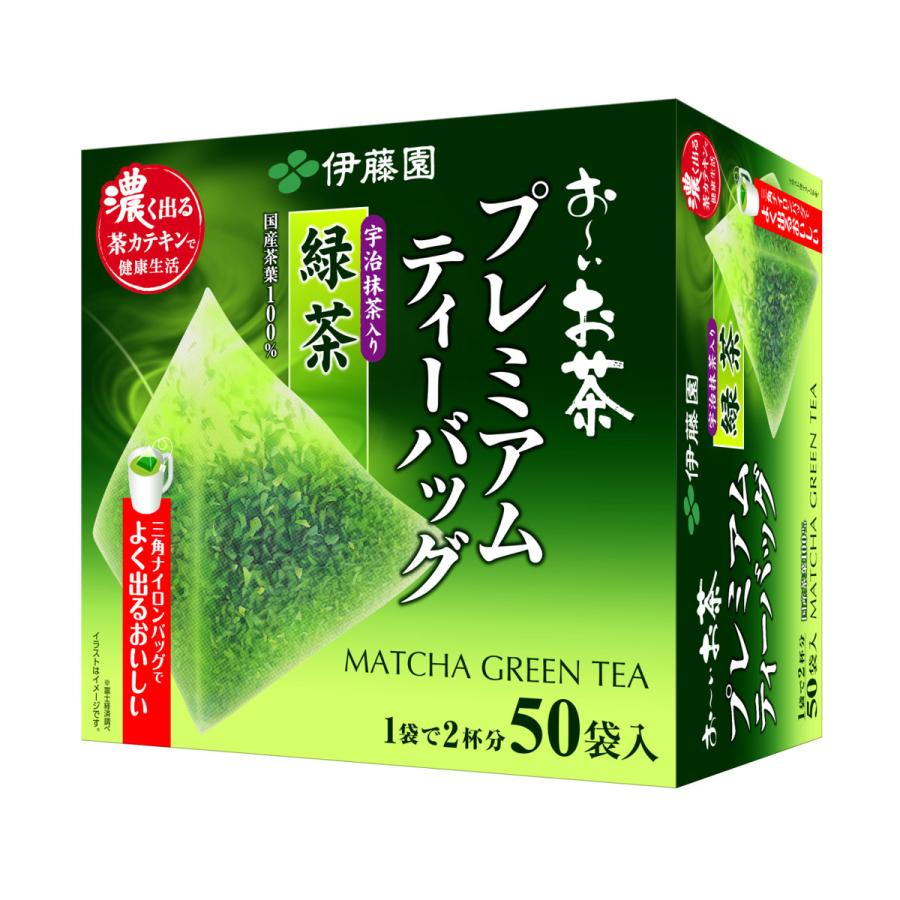 ส่งตรงจากญี่ปุ่น โออิโอฉะ ชาเขียวพรีเมี่ยม ซองชาเขียวผสมชาเขียวอุจิ 50 ซอง.Oi Ocha.