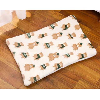 ที่นอนสุนัข ที่นอนแมว ขนนุ่ม เบาะนอนสัตว์เลี้ยง ผ้าปูนอน Pet Blanket Bed