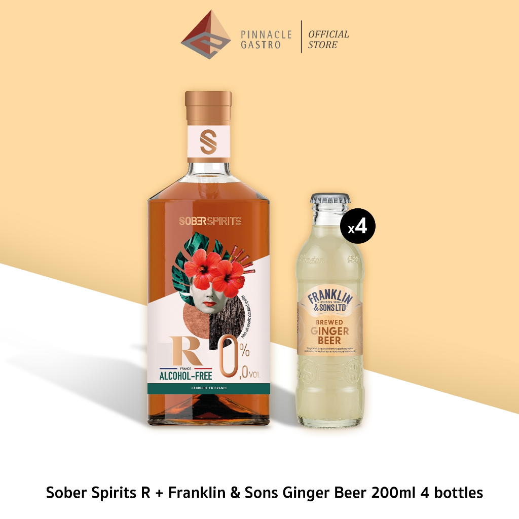 Smooth, bold and a little bit fiery (Sober Spirits mixed with Franklin & Sons)