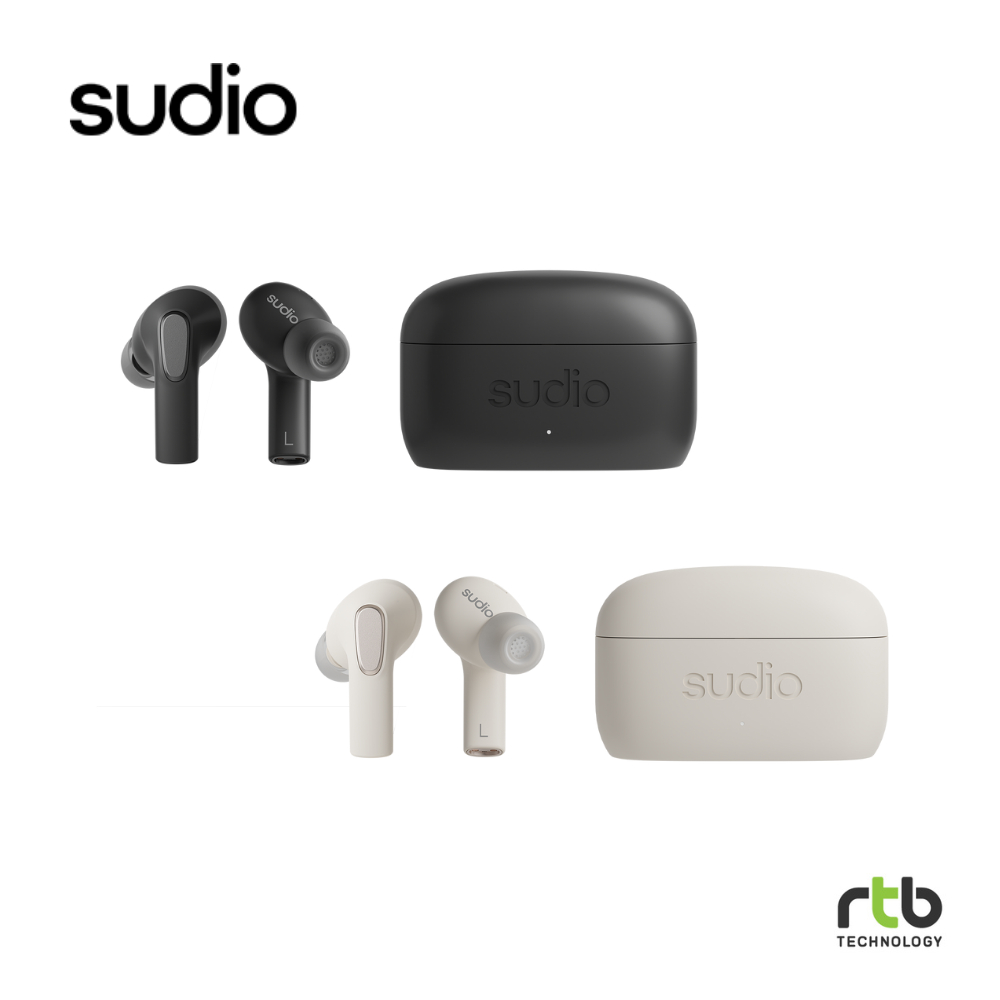 Sudio E3 หูฟังไร้สาย Hybrid ANC True Wireless Earbuds หูฟังตัดเสียงรบกวน
