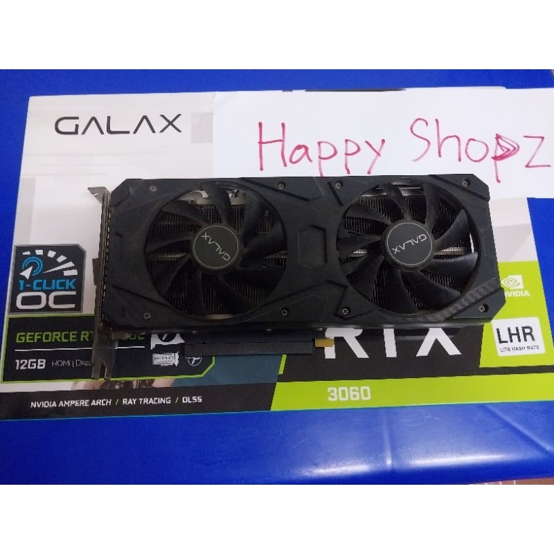 Galaxy RTX 3060 12GB (มือสอง)