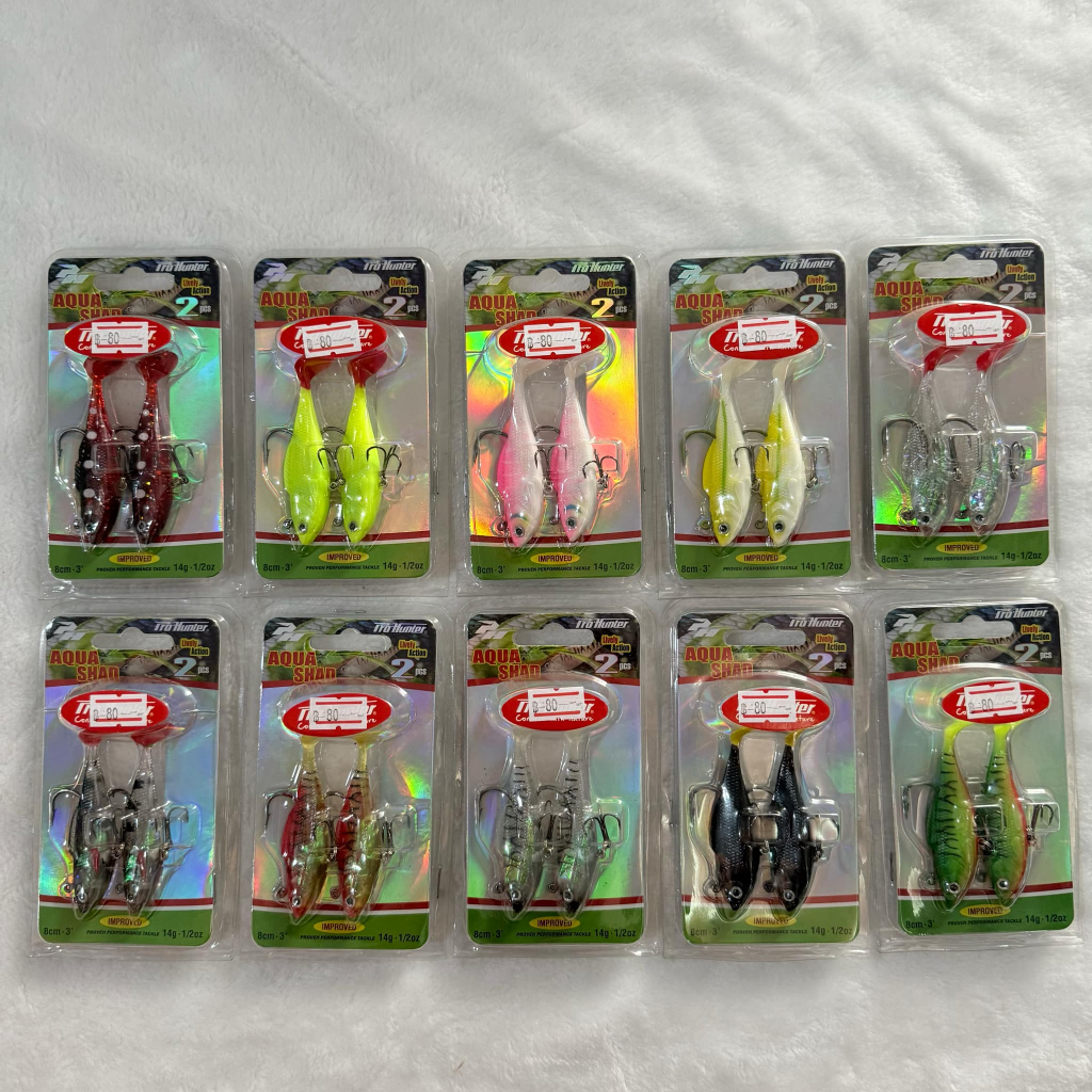 ปลายาง Pro Hunter รุ่น Aqua Shad