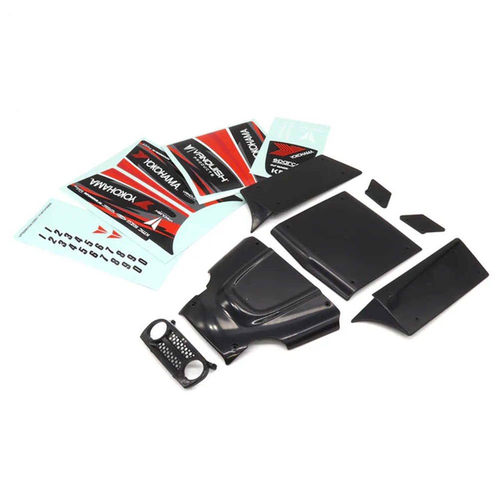 Vanquish Products H10 Optic Body Set (Black/Yokohama) VPS10509 (Blue/Sparcos) VPS10510