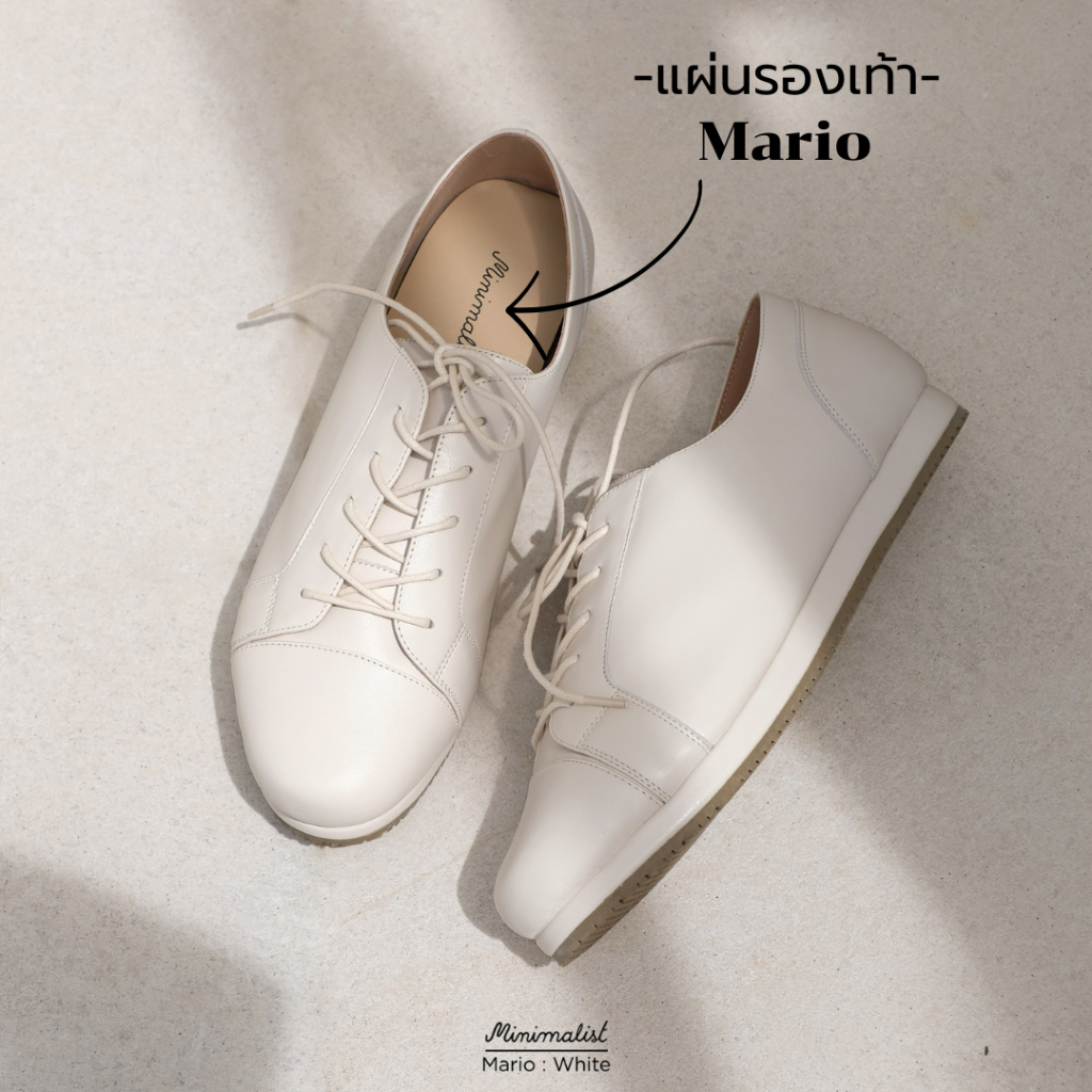 𝐌𝐈𝐍𝐈𝐌𝐀𝐋𝐈𝐒𝐓 แผ่นพื้นรองเท้า insole มีซัพพอร์ตอุ้งเท้า (รองเท้ารุ่น Mario , Taylor)